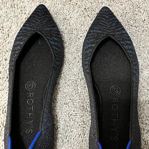 Rothys the Point Night Metallic Shoes RETIRED